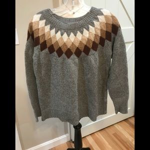 St. John’s Bay, Medium, long sleeve scoop neck sweater